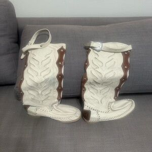 Gorgeous Hector calf leather boots